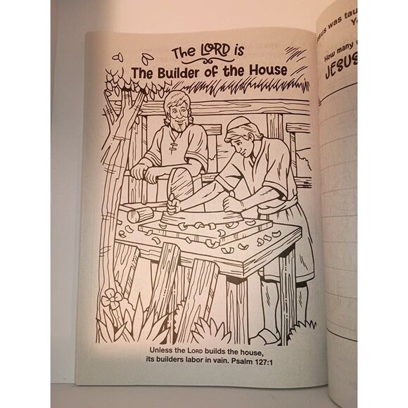 Bible Fun Creativity Coloring/Activity Book - Picture 4 of 6